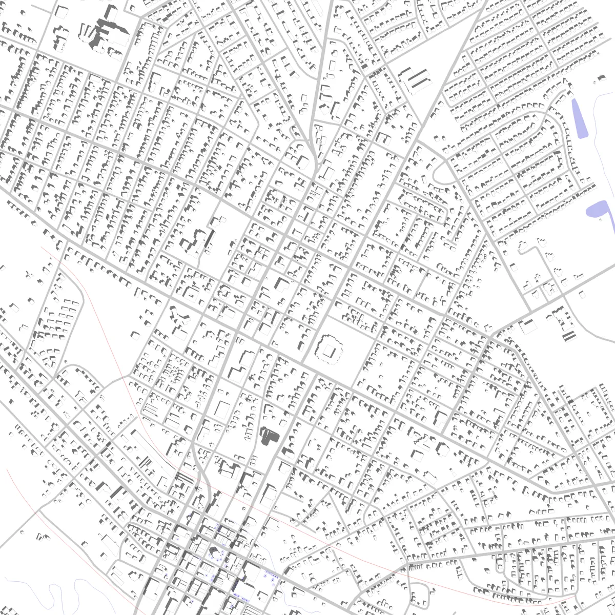 Waxahachie site plan (2.5 km)