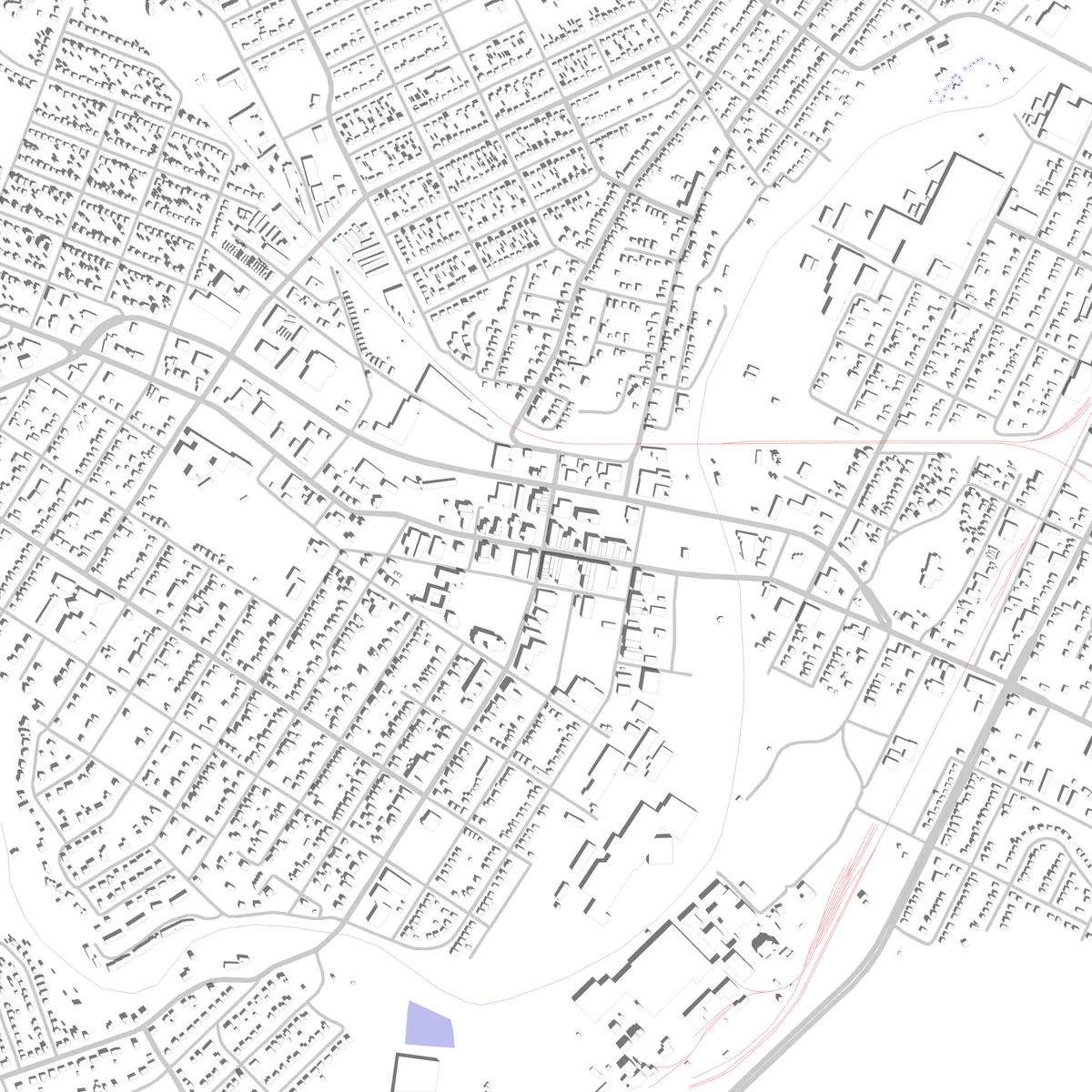 Waynesboro site plan (2.5 km)