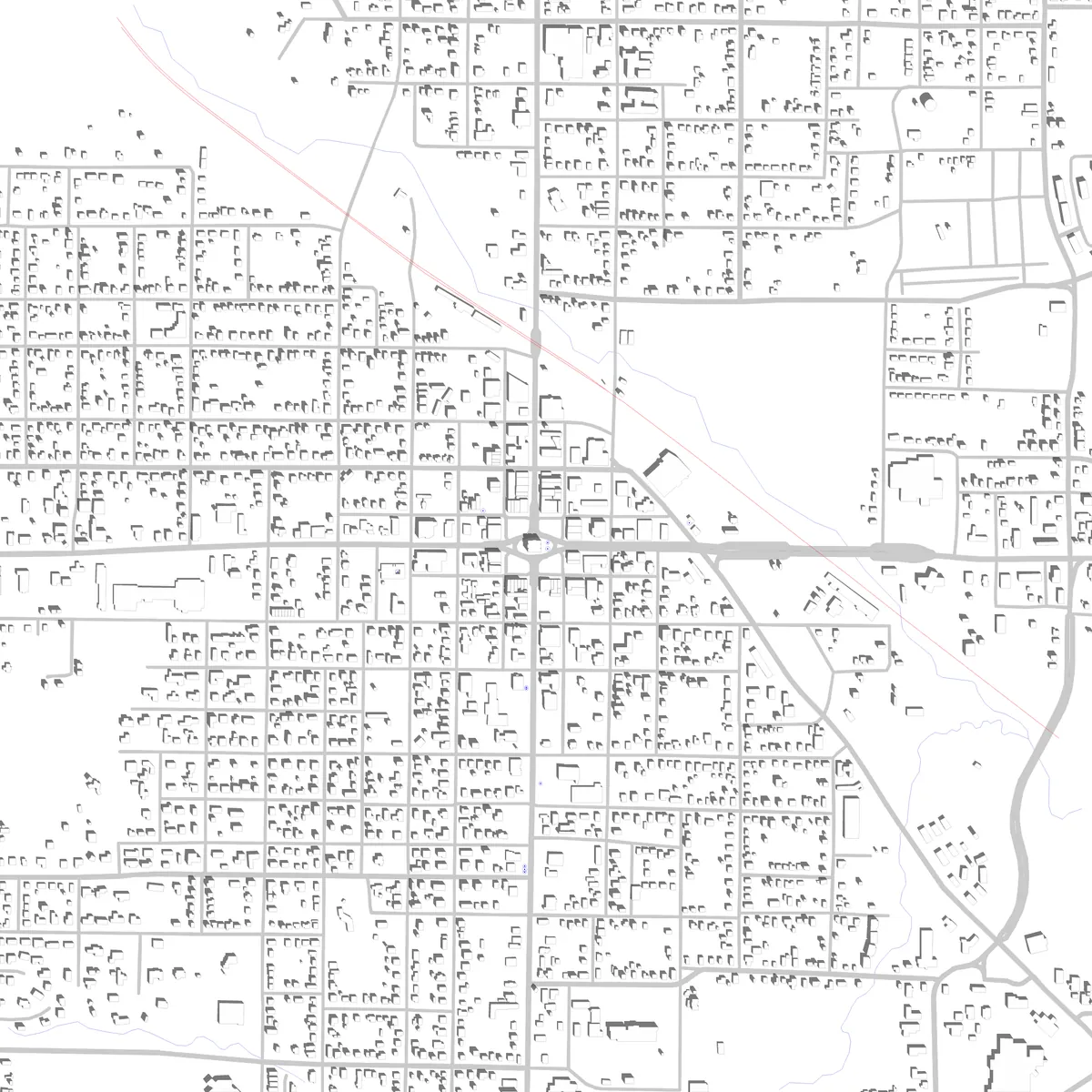 Weatherford site plan (2.5 km)