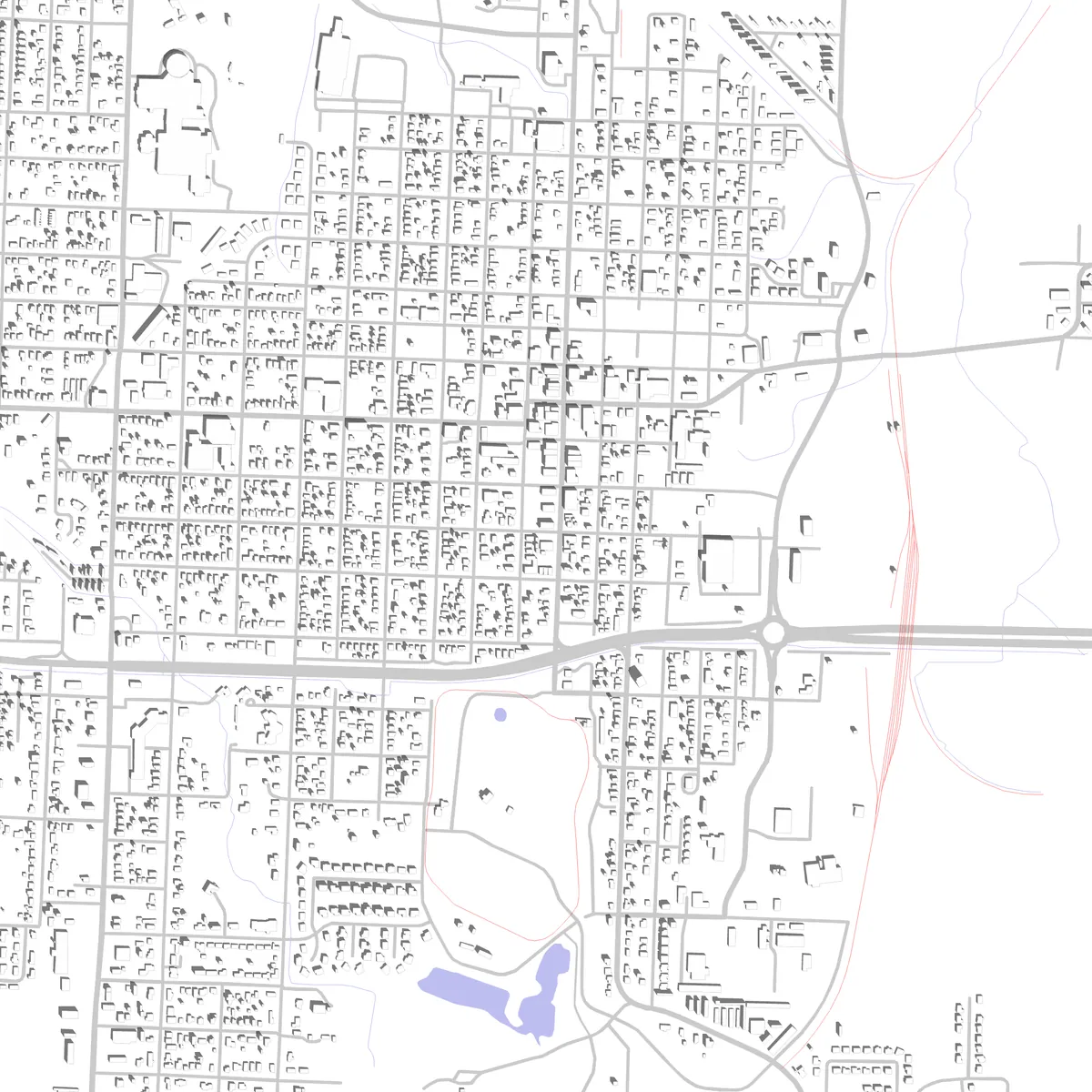 Webb City site plan (2.5 km)
