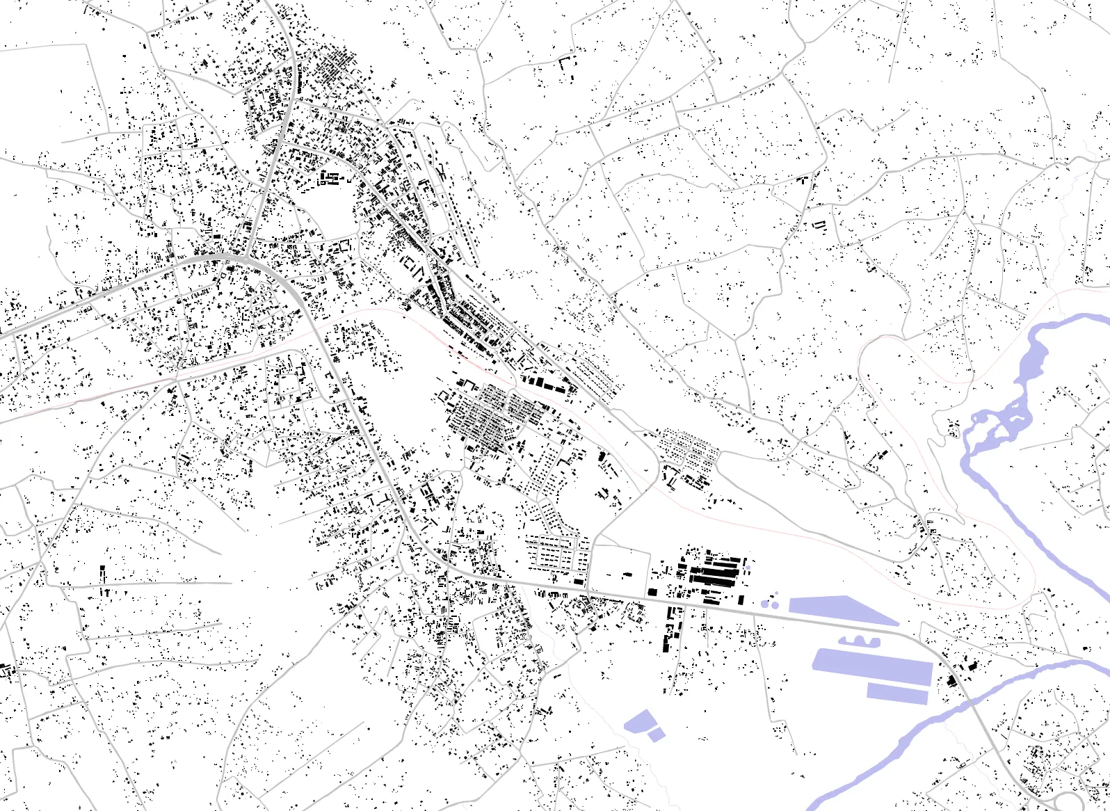 Webuye figure ground plan