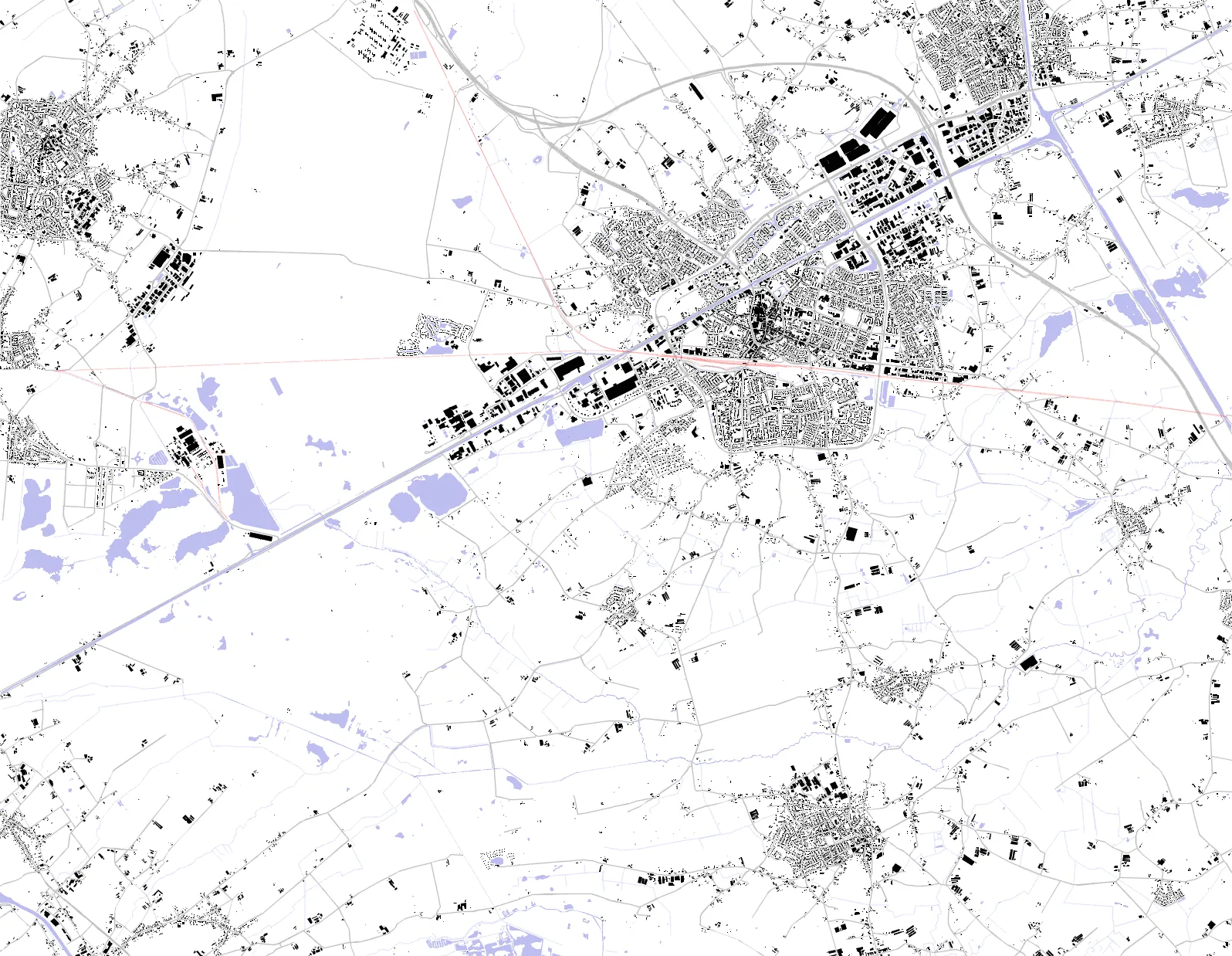 Weert figure ground plan