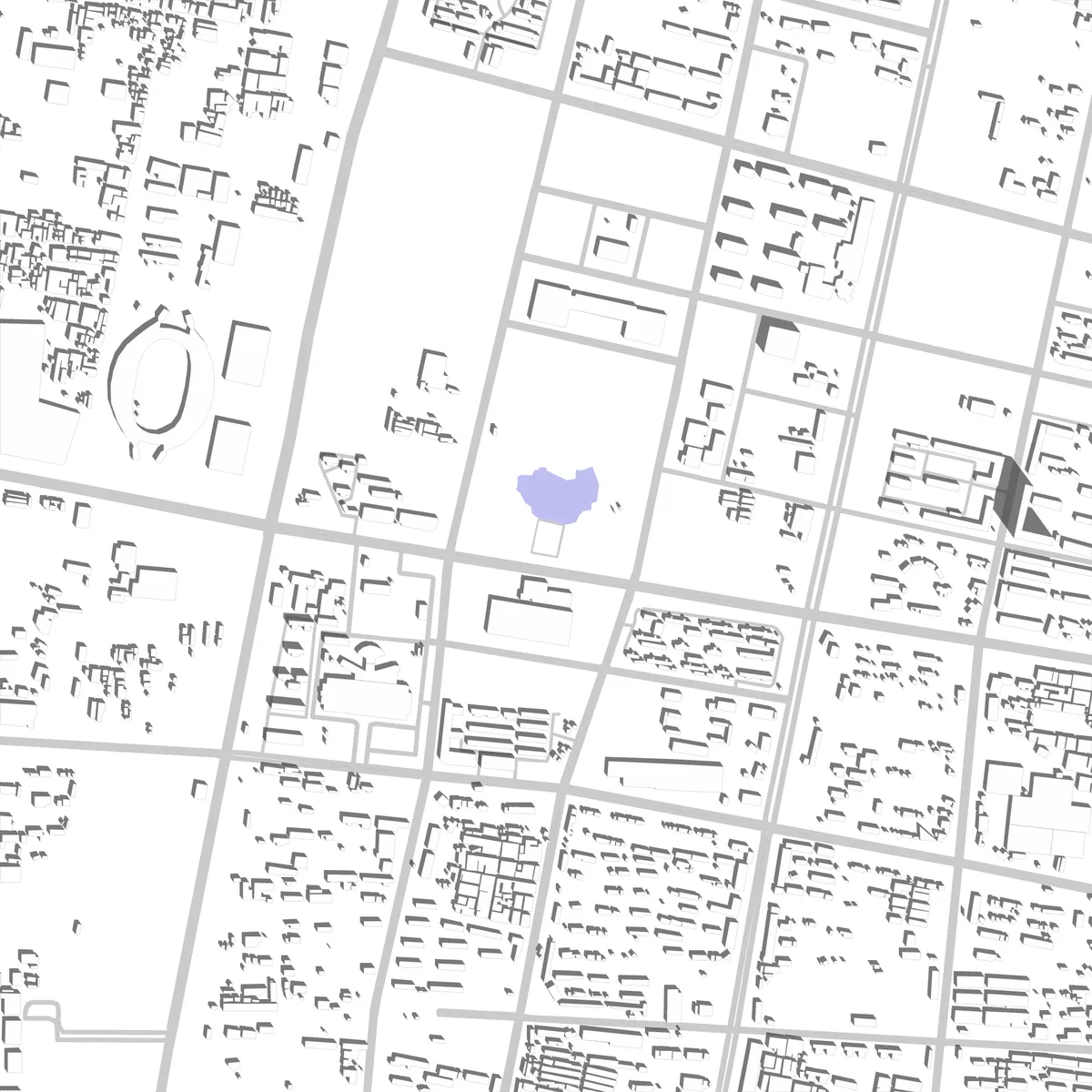 渭南 场地现状图 (2.5 km)