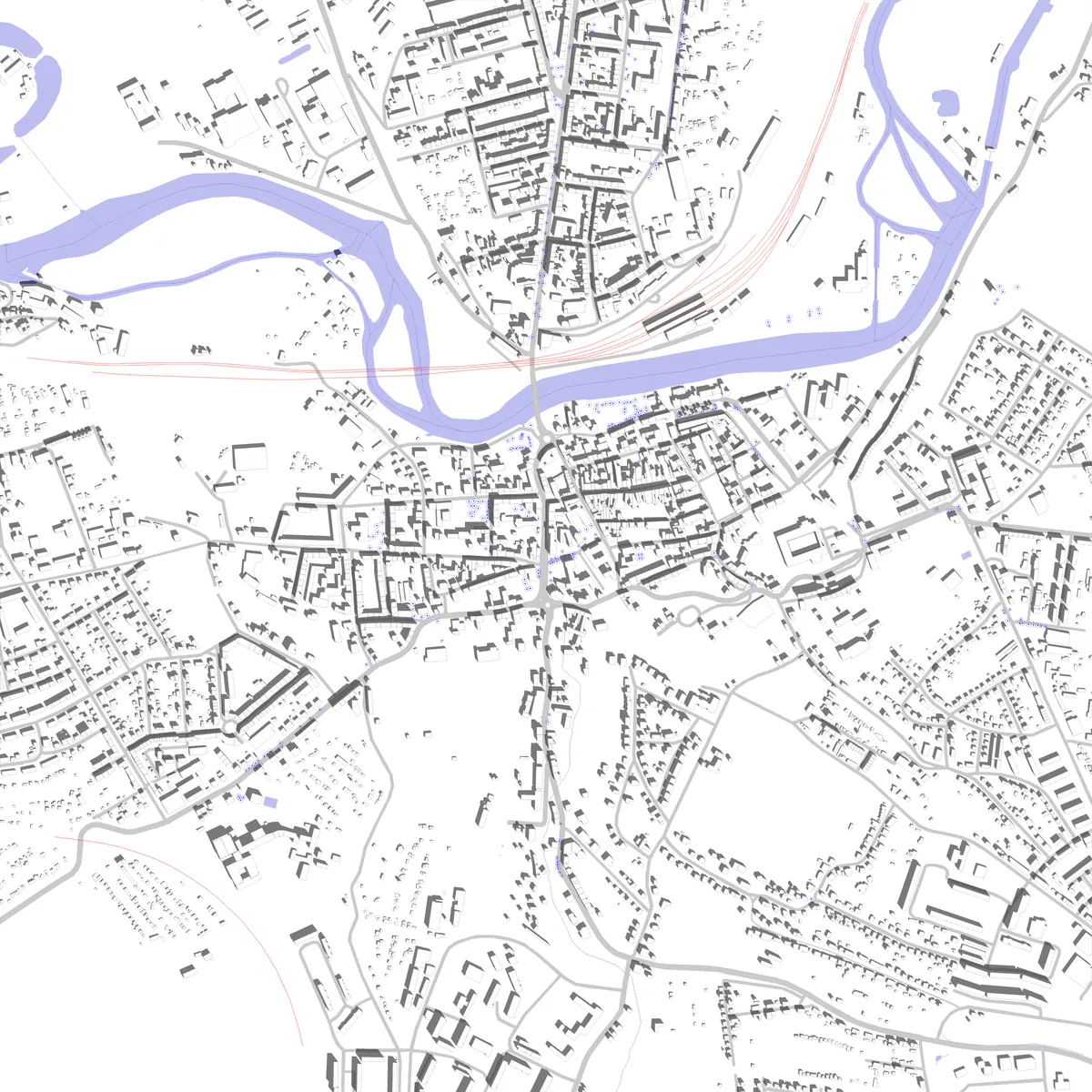 Weißenfels site plan (2.5 km)