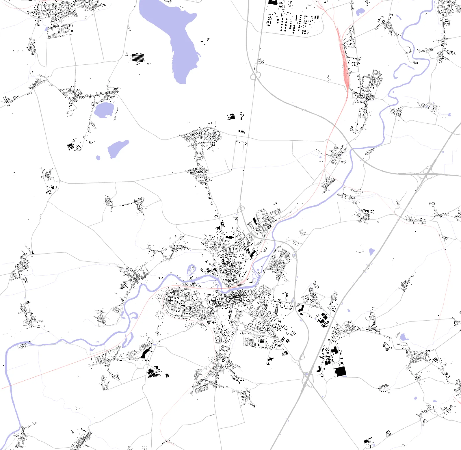 Weißenfels figure ground plan