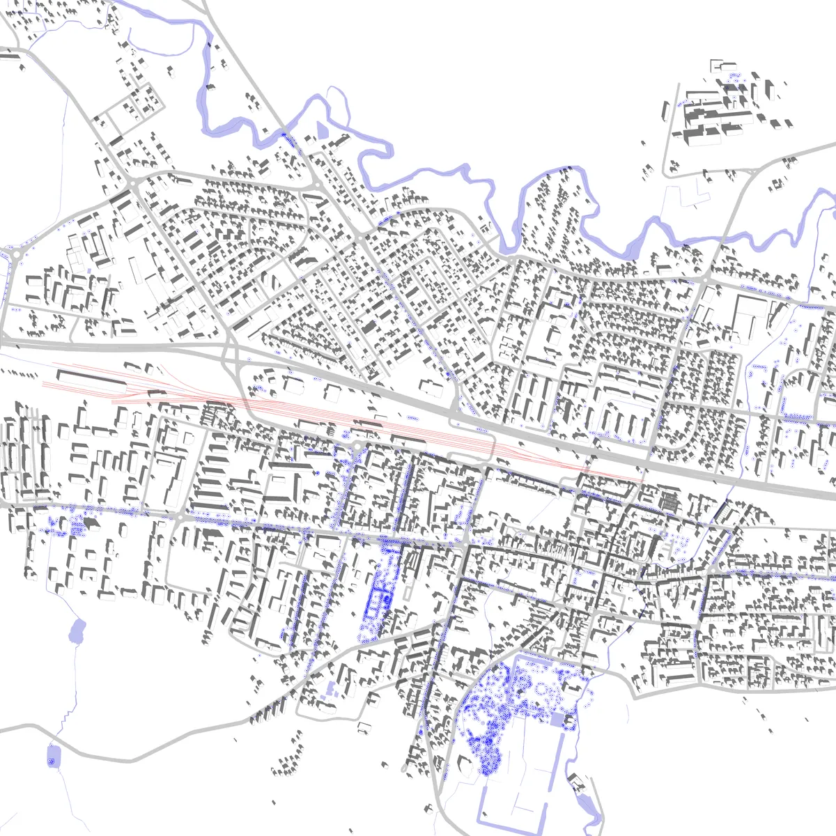 Wejherowo site plan (2.5 km)