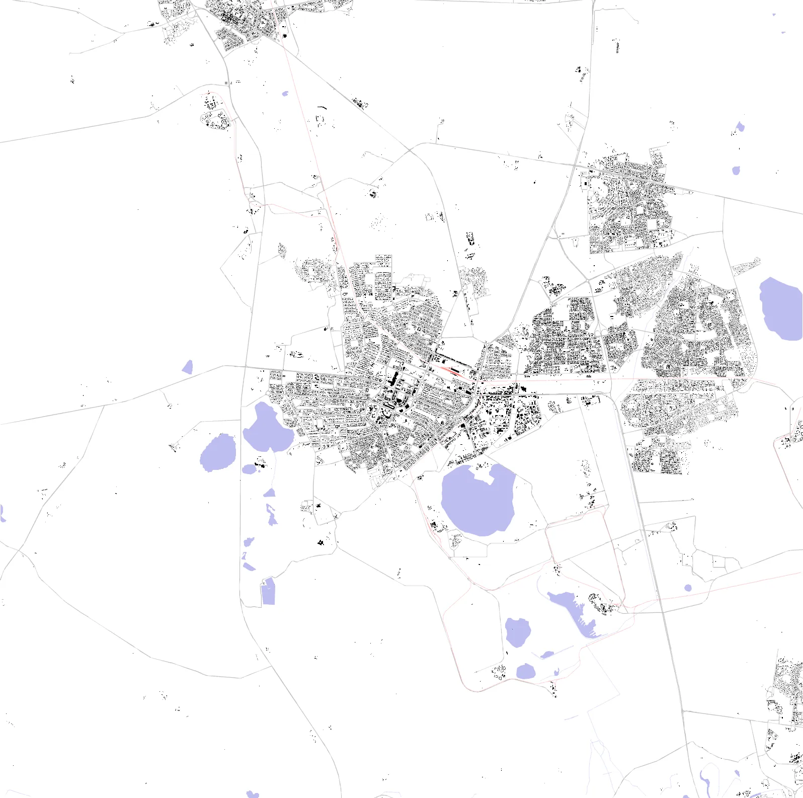 Welkom figure ground plan