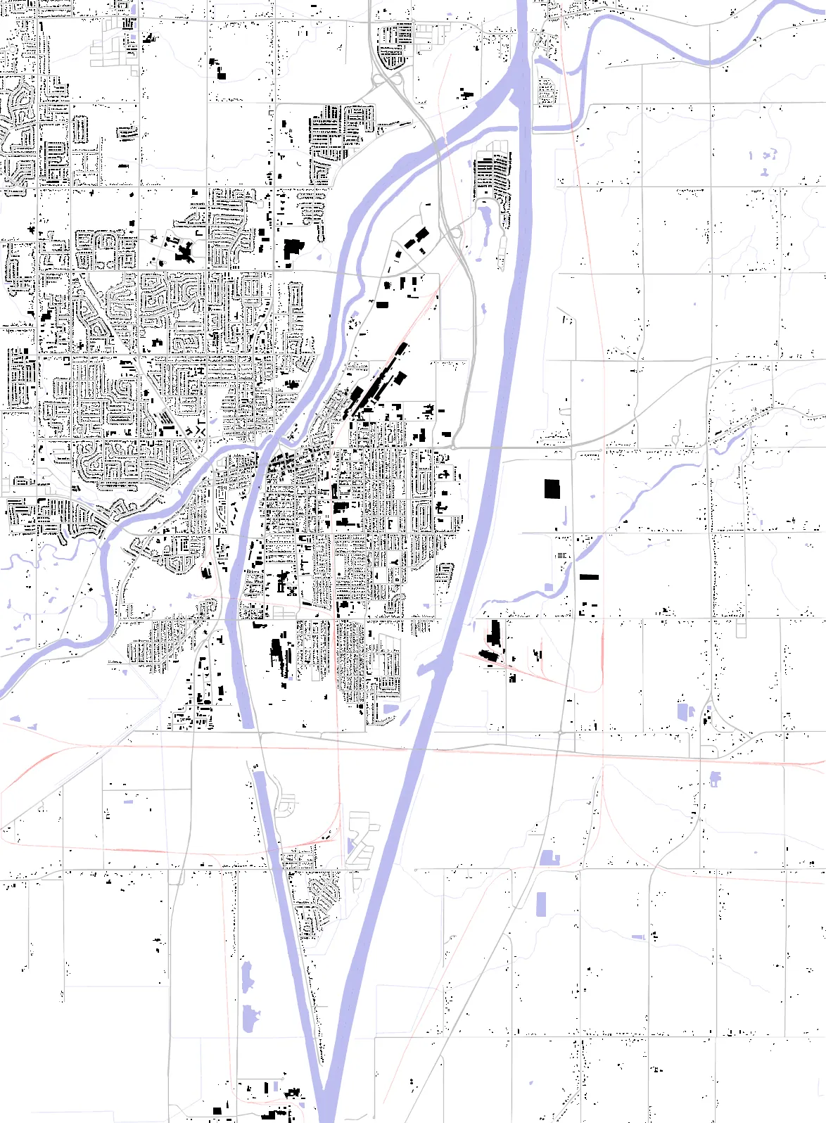 Welland figure ground plan