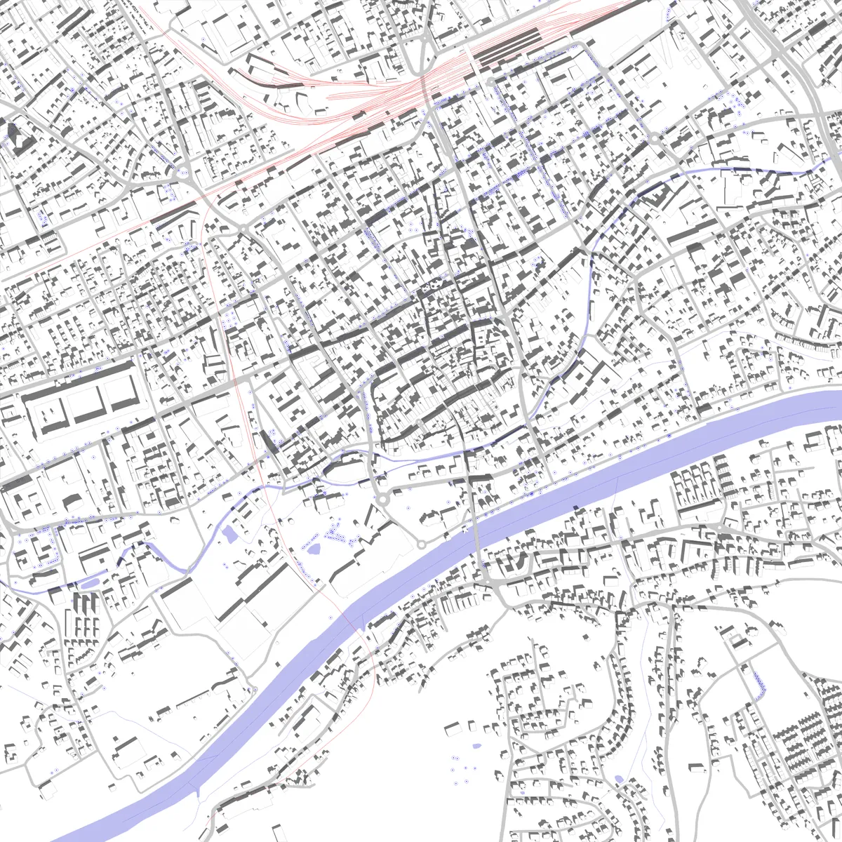 Wels site plan (2.5 km)