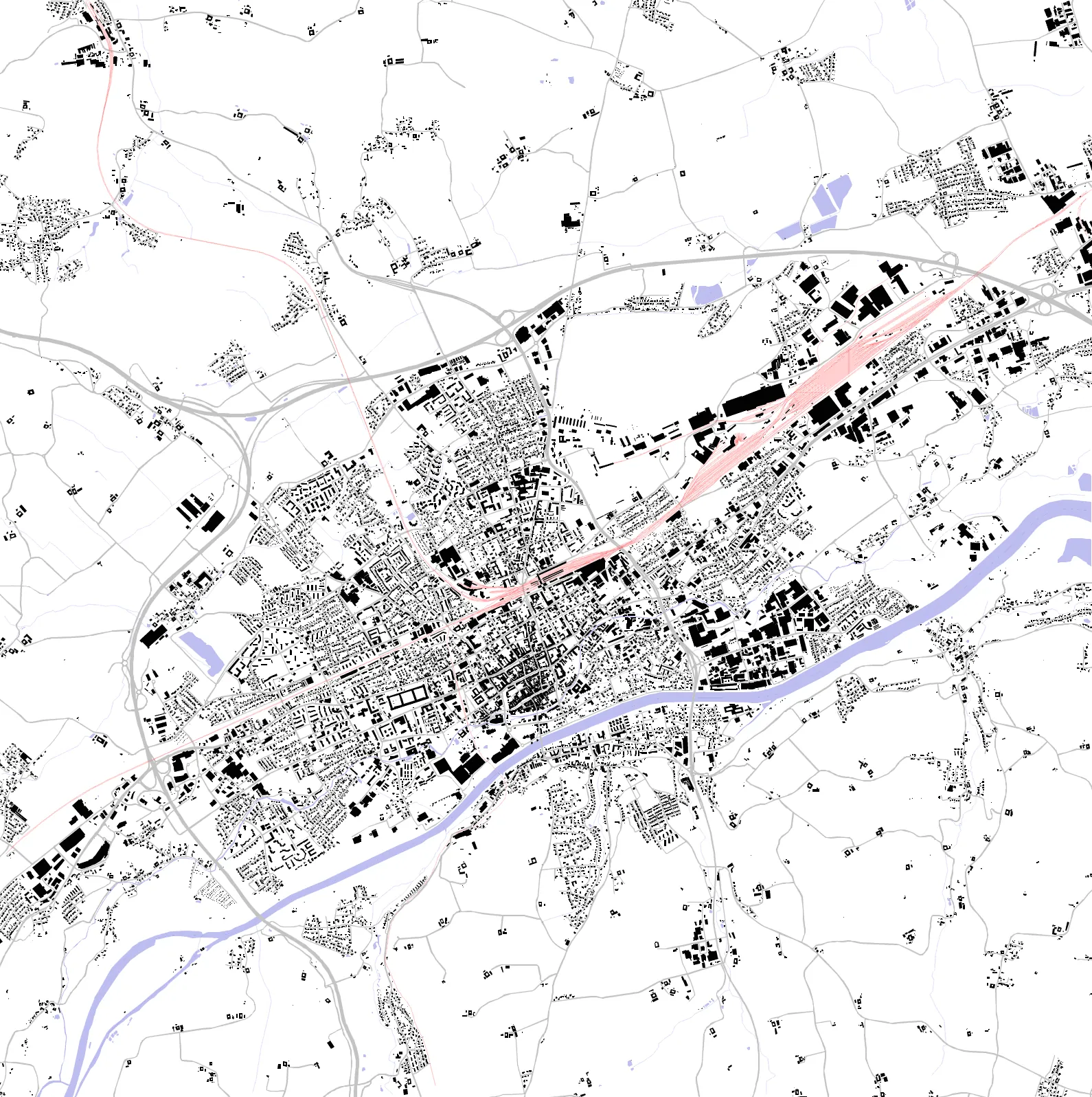Wels figure ground plan