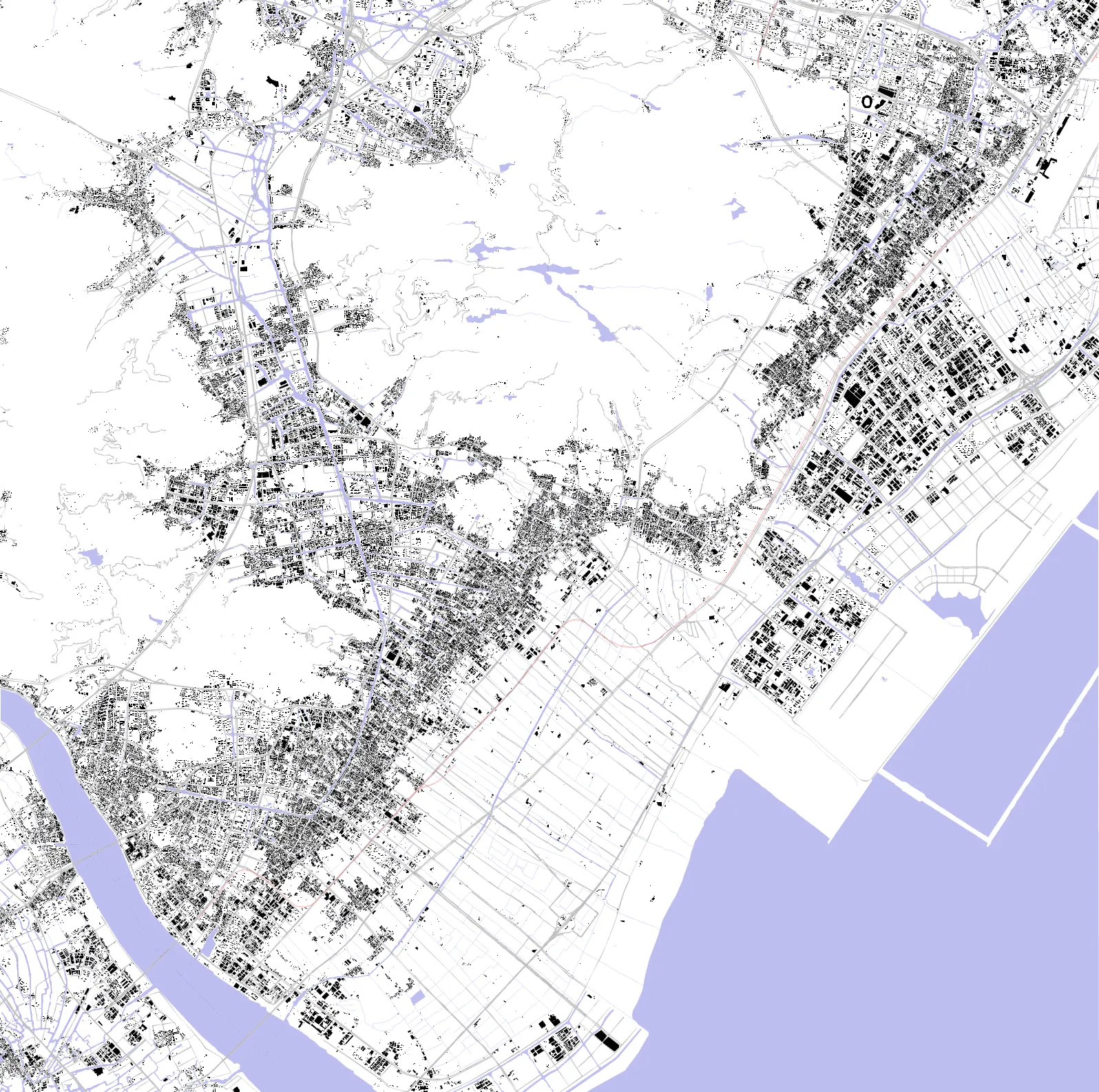 Wenzhou figure ground plan
