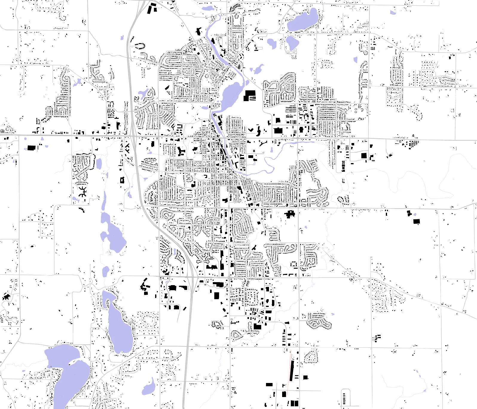 West Bend figure ground plan