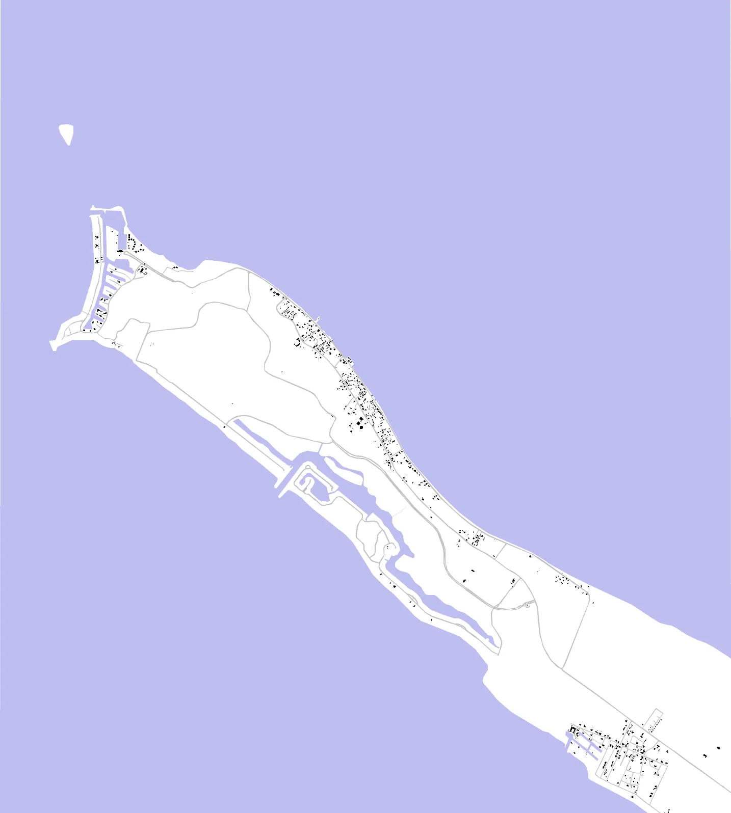 West End figure ground plan