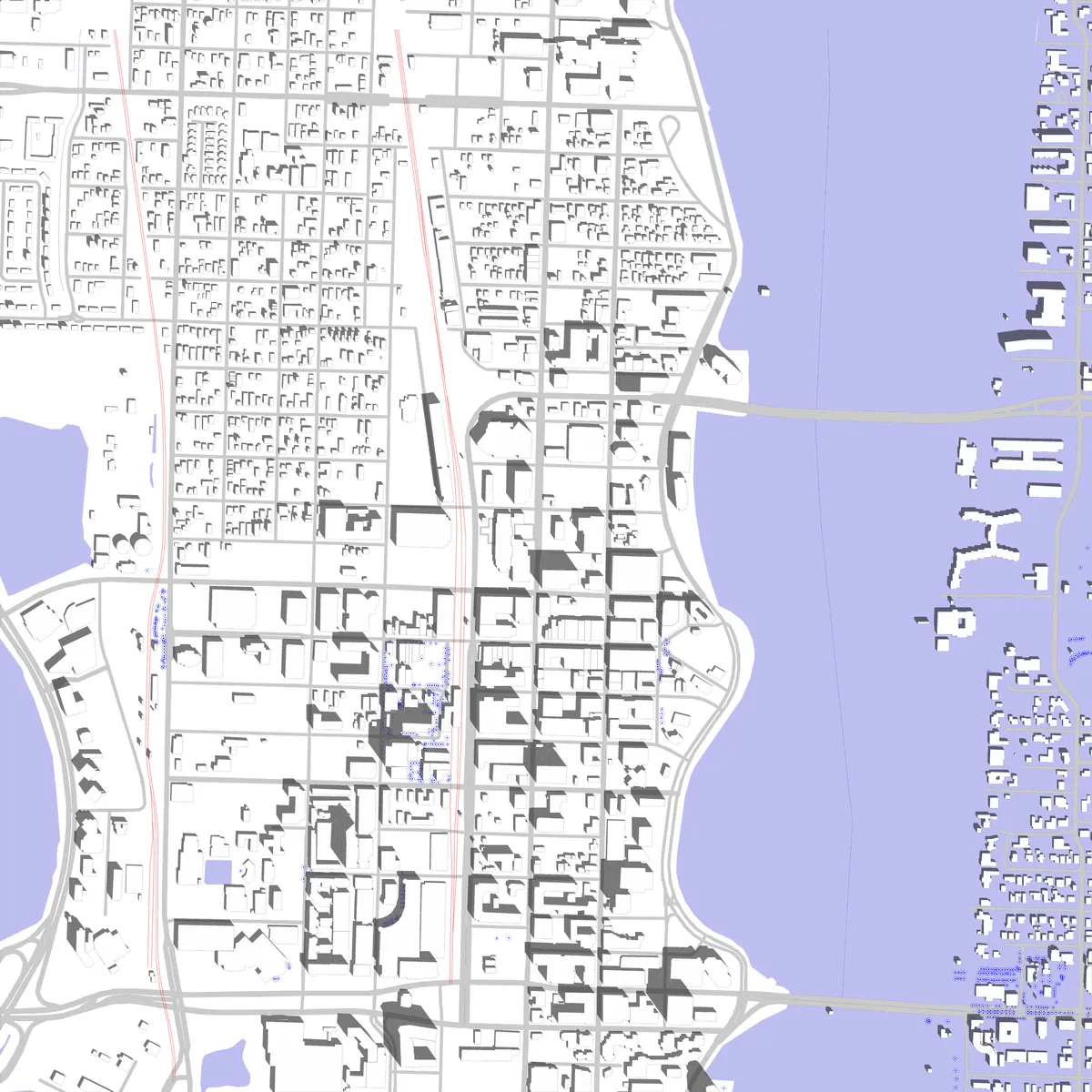 West Palm Beach site plan (2.5 km)