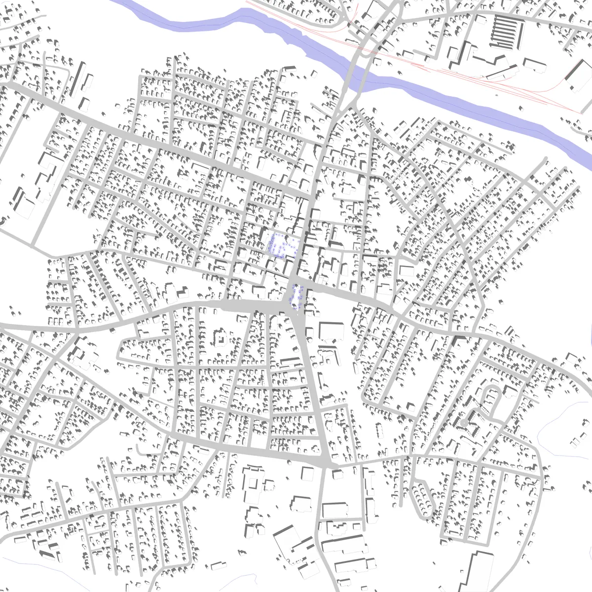 Westfield site plan (2.5 km)