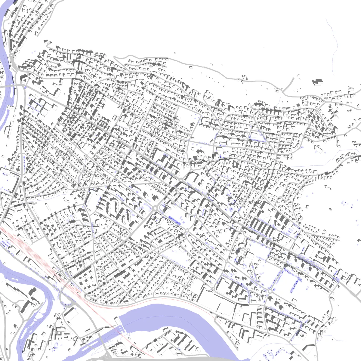 Wettingen site plan (2.5 km)