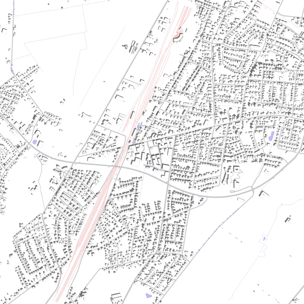 Weyhe site plan (2.5 km)