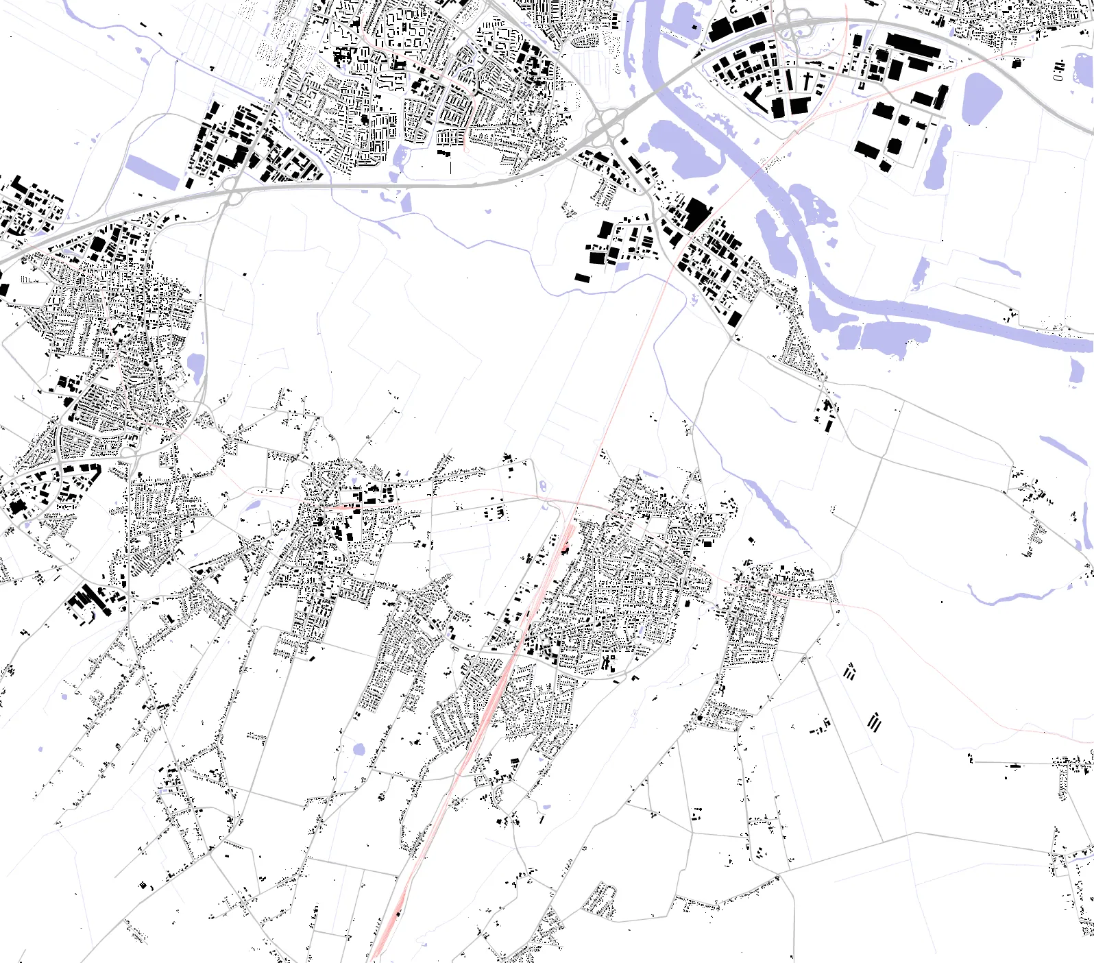 Weyhe figure ground plan
