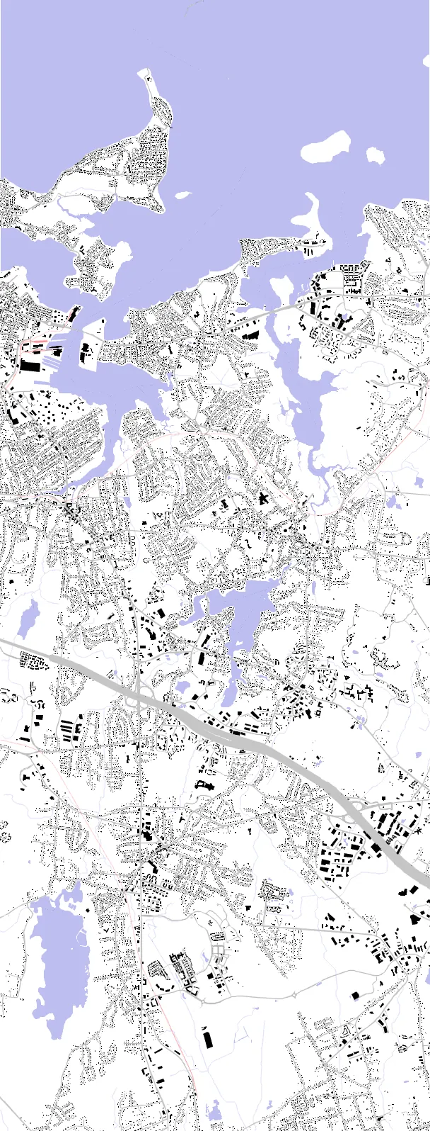 Weymouth figure ground plan