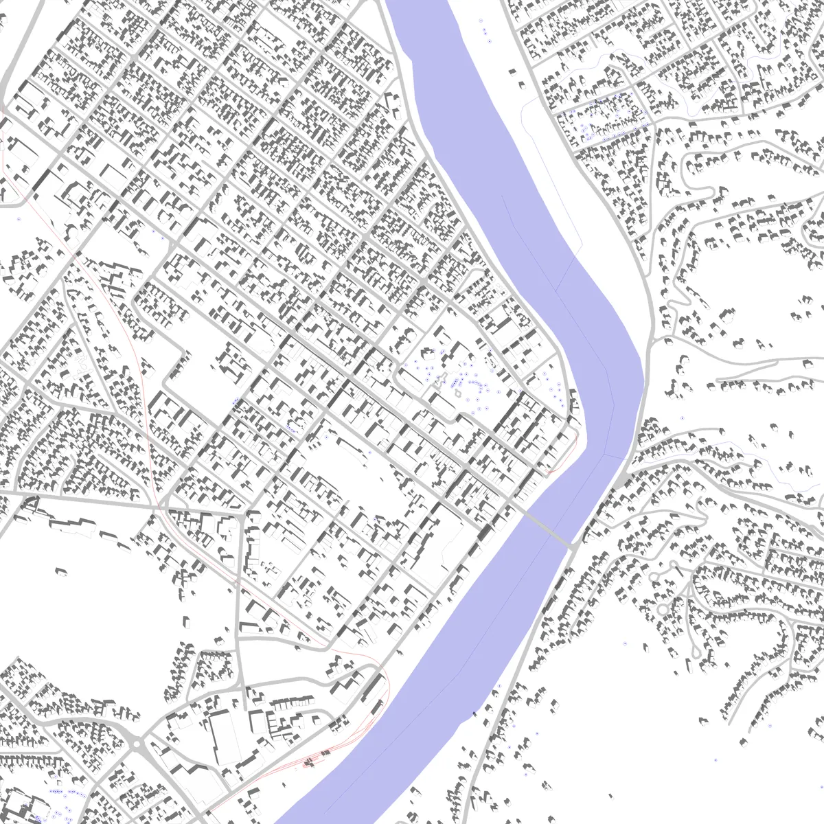 Whanganui site plan (2.5 km)