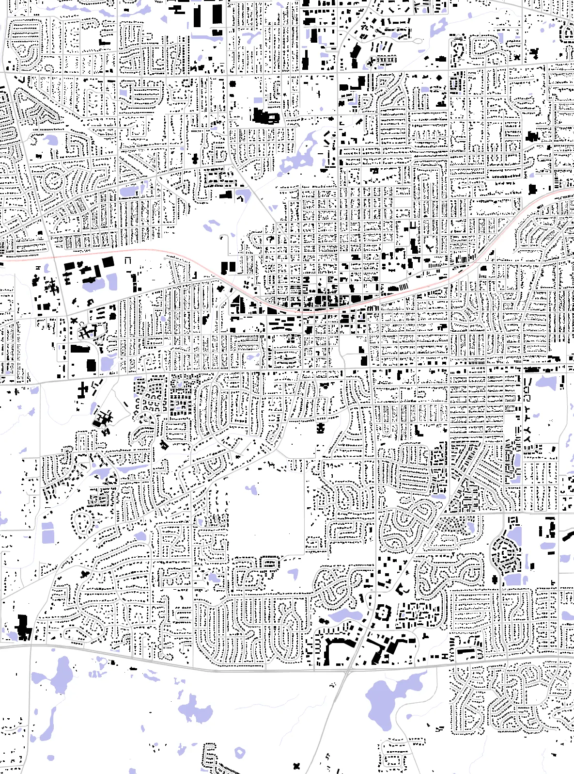 Wheaton figure ground plan