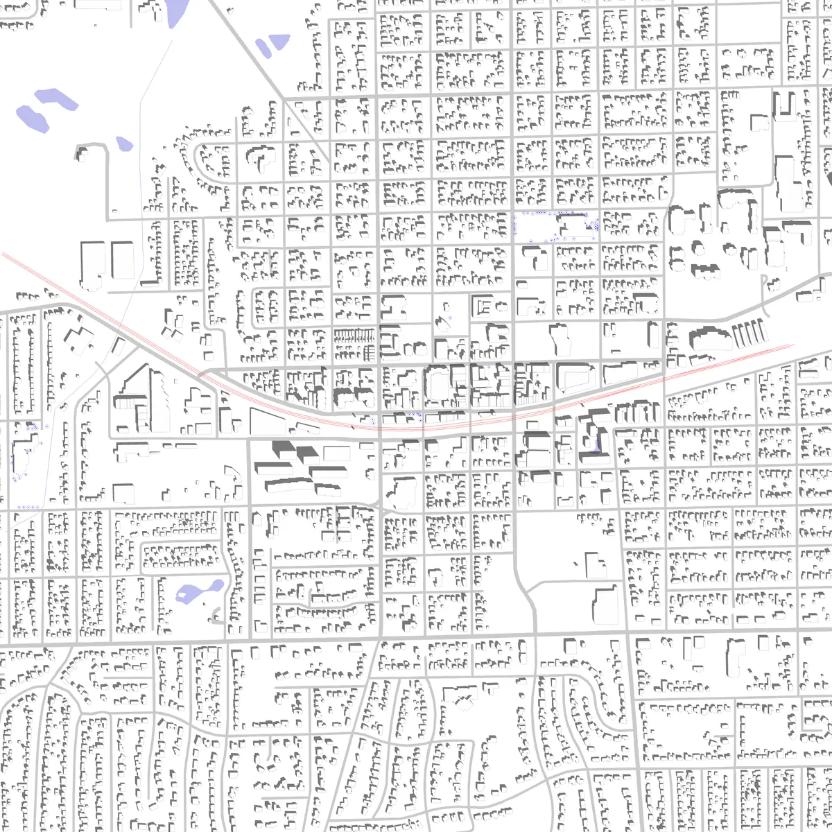 Wheaton site plan (2.5 km)