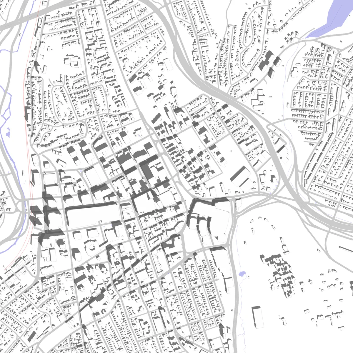 White Plains site plan (2.5 km)