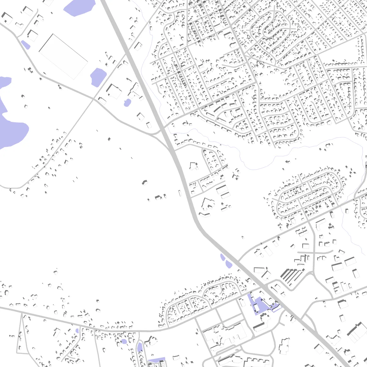 Whitehall site plan (2.5 km)