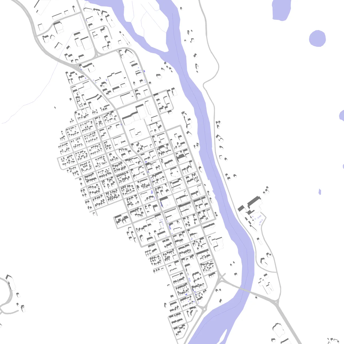 Whitehorse site plan (2.5 km)