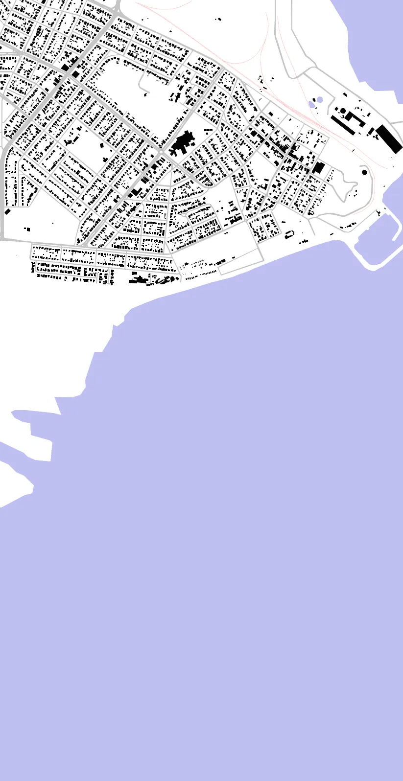 Whyalla figure ground plan