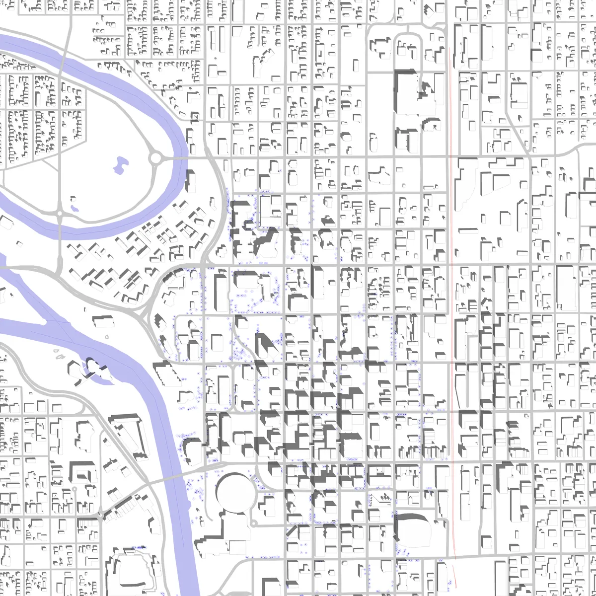 Wichita site plan (2.5 km)