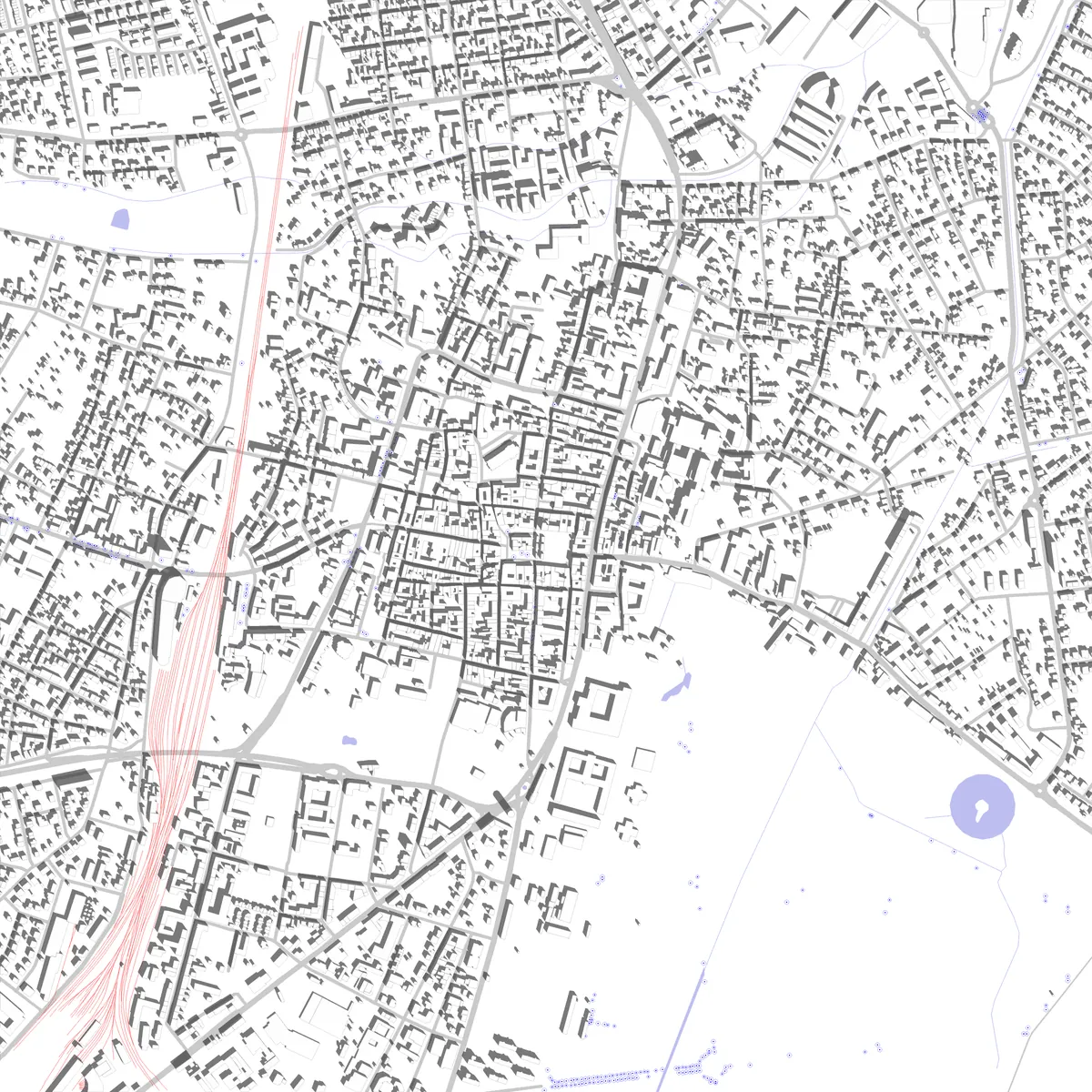 Wiener Neustadt site plan (2.5 km)