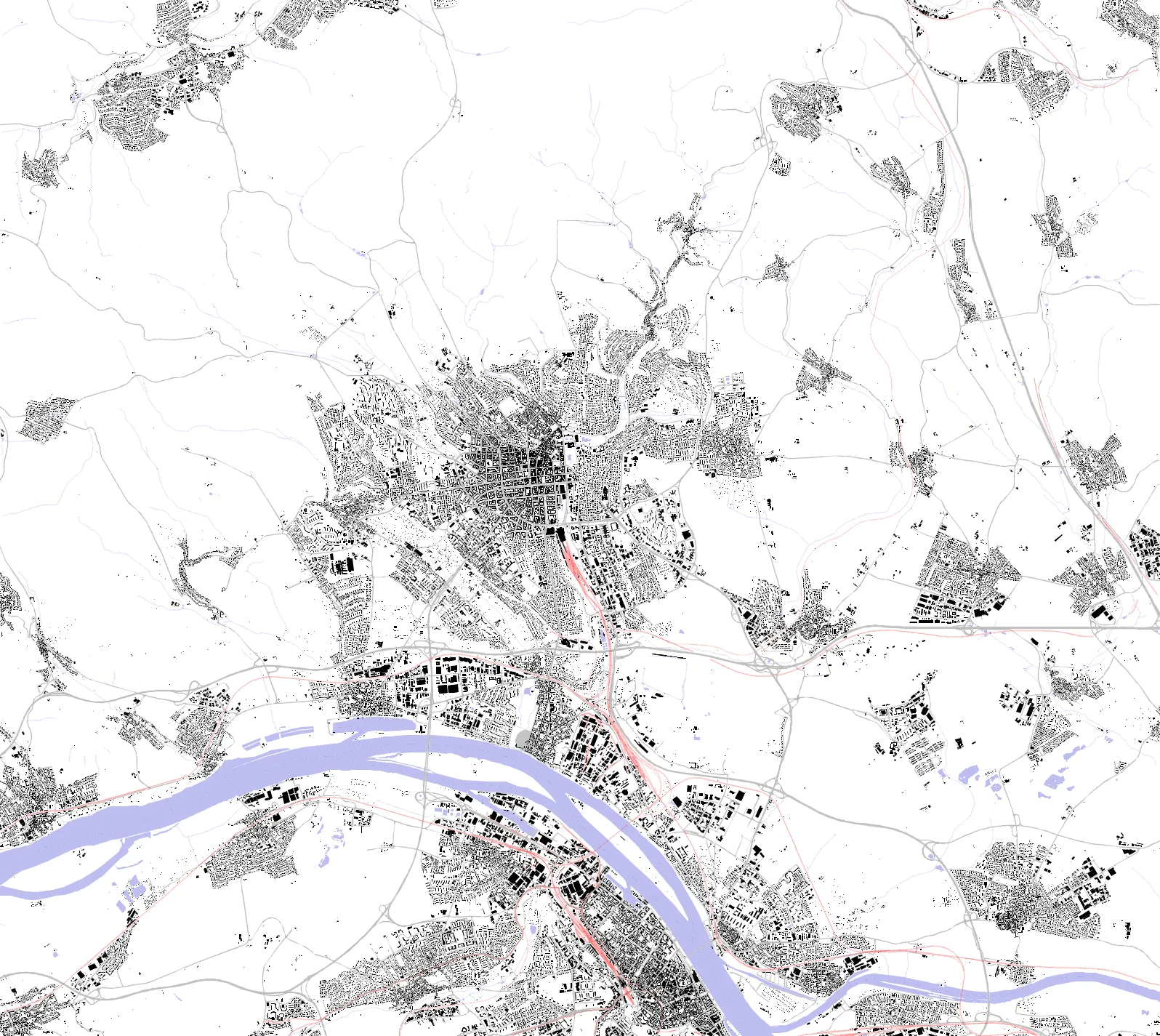 Wiesbaden figure ground plan