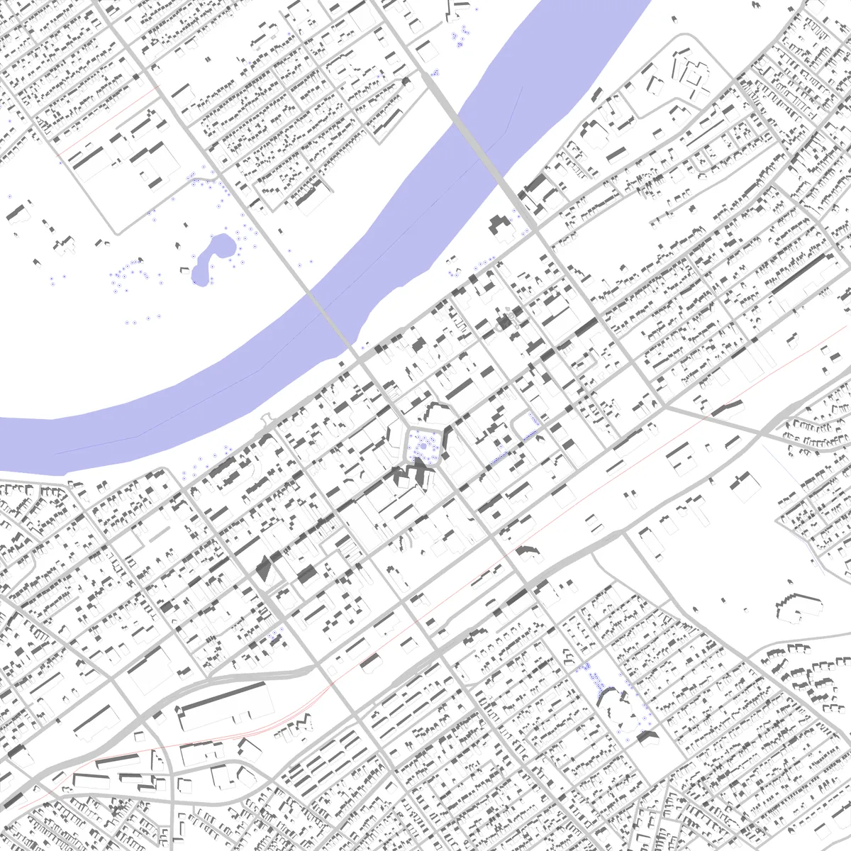 Wilkes-Barre site plan (2.5 km)