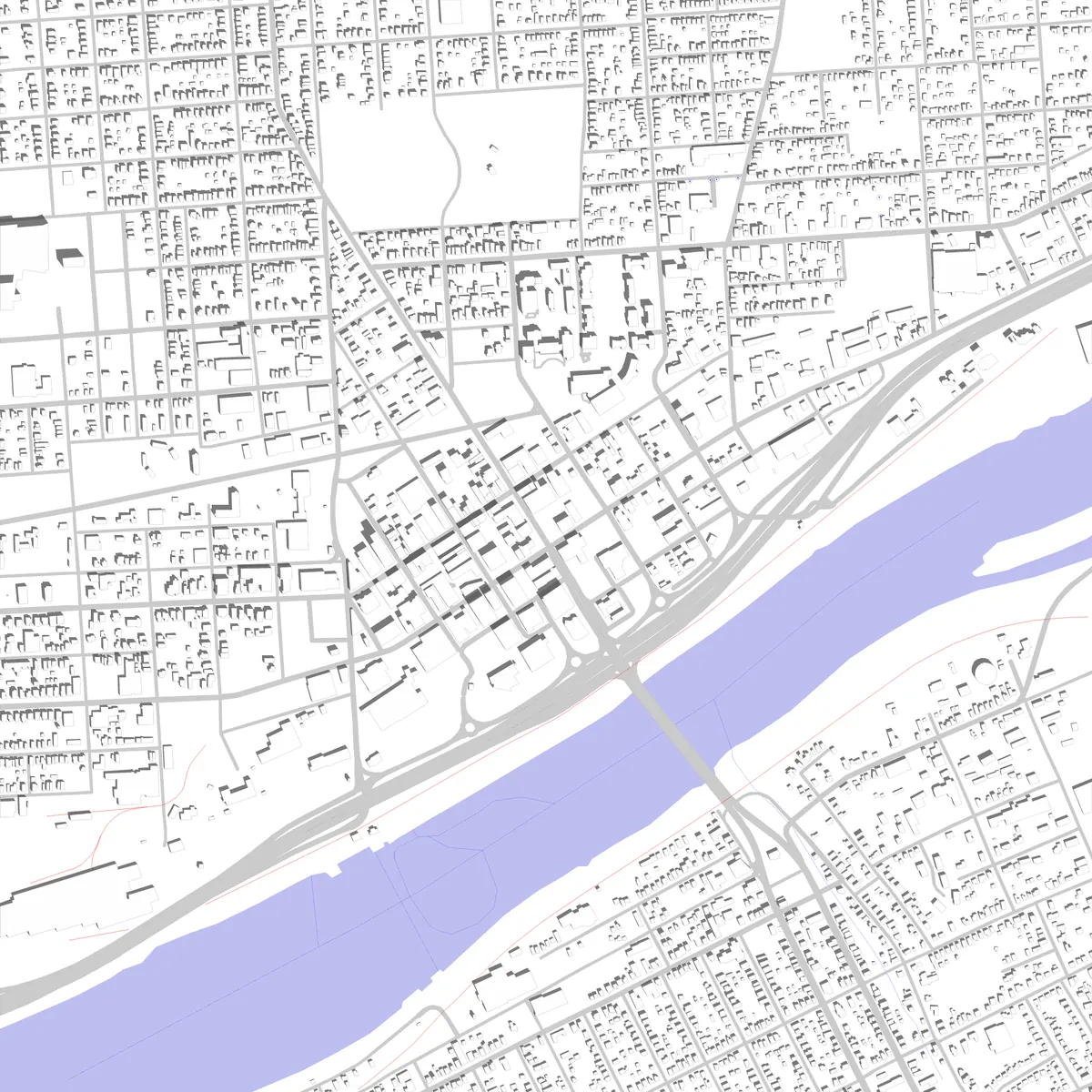 Williamsport site plan (2.5 km)