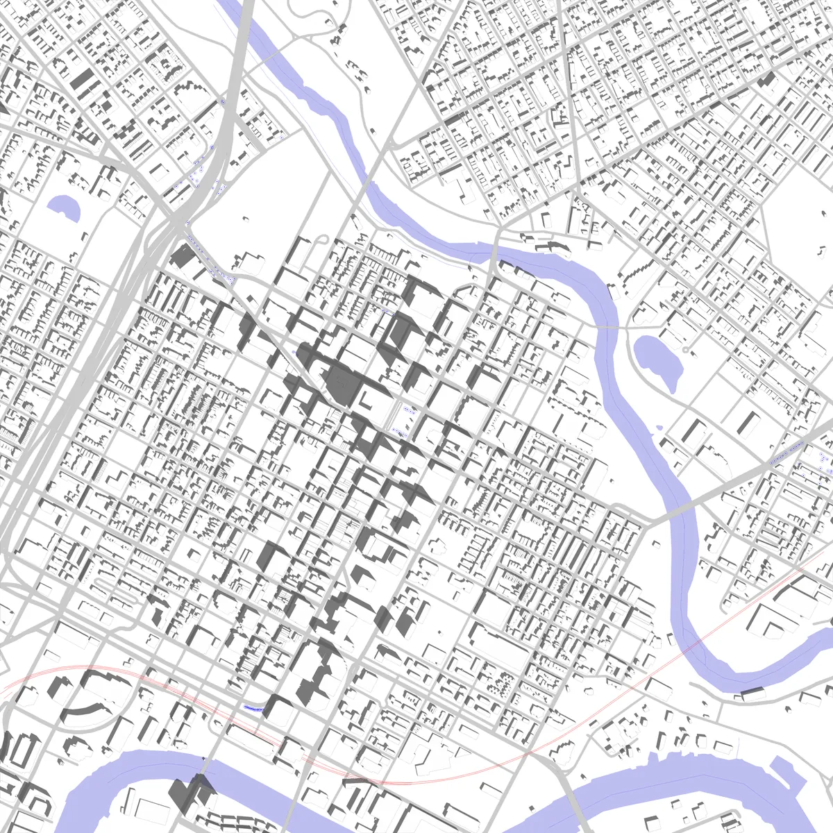 Wilmington site plan (2.5 km)