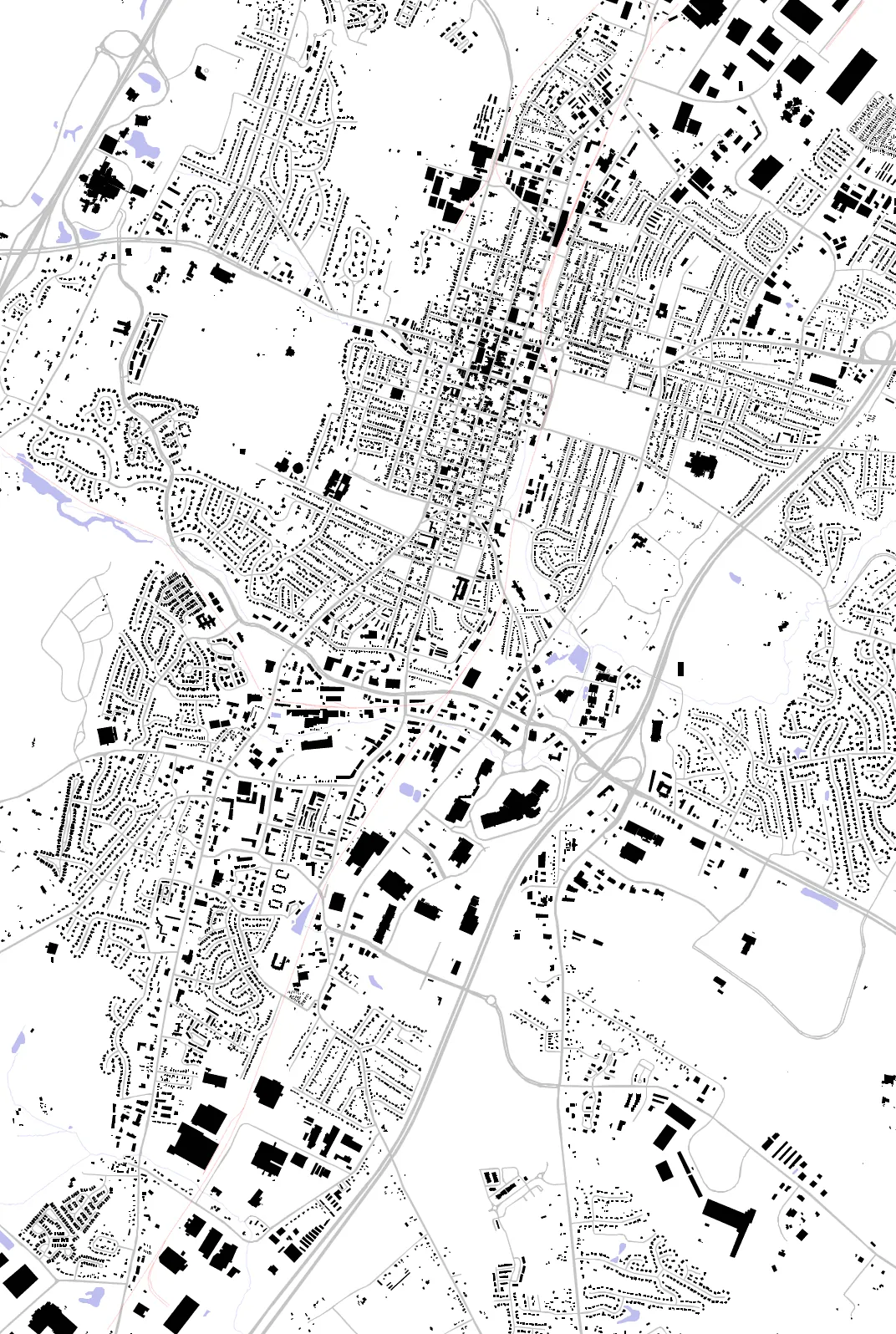 Winchester figure ground plan