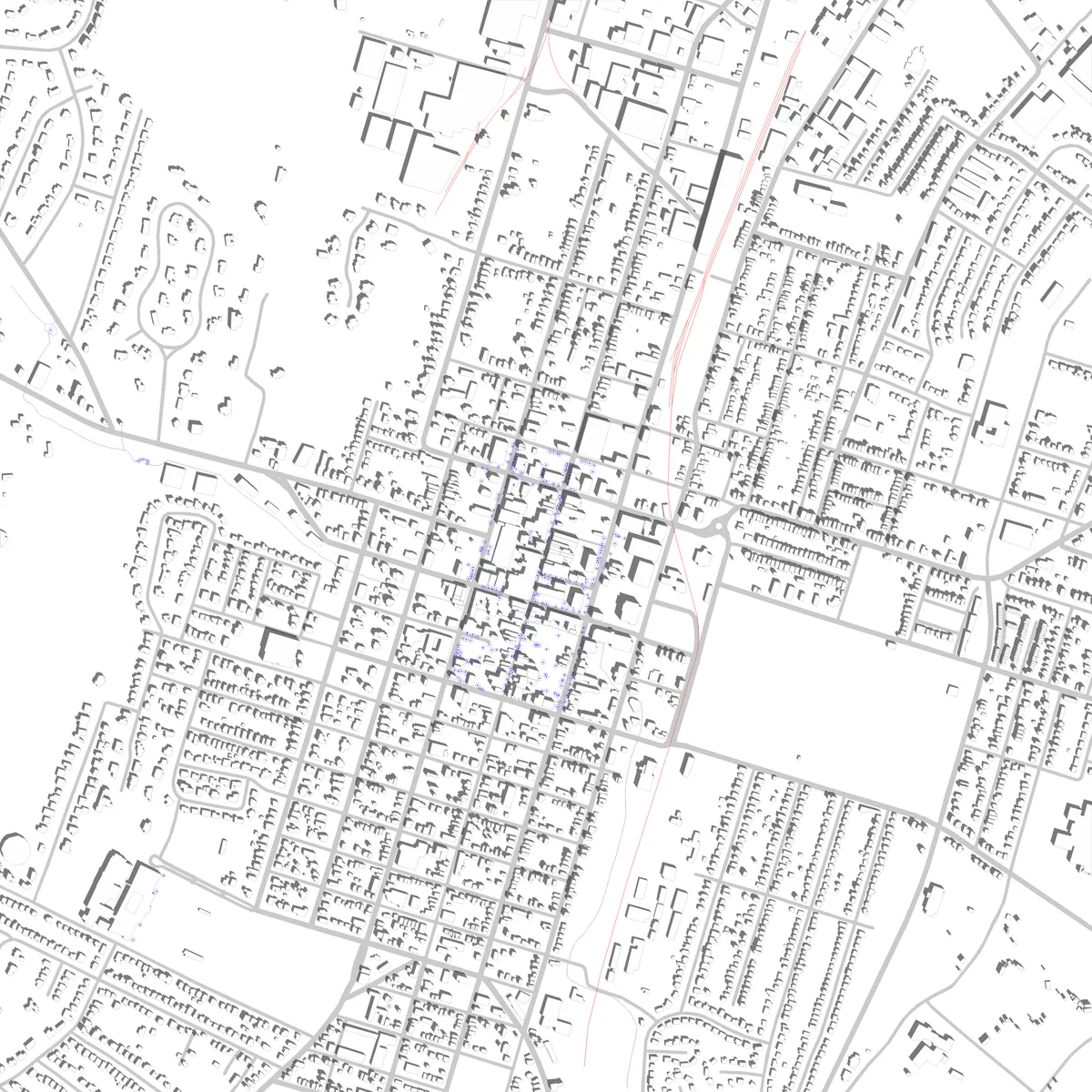 Winchester site plan (2.5 km)