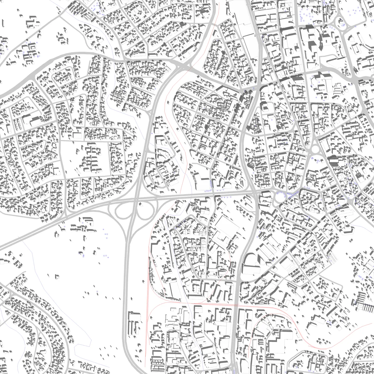 Windhoek site plan (2.5 km)