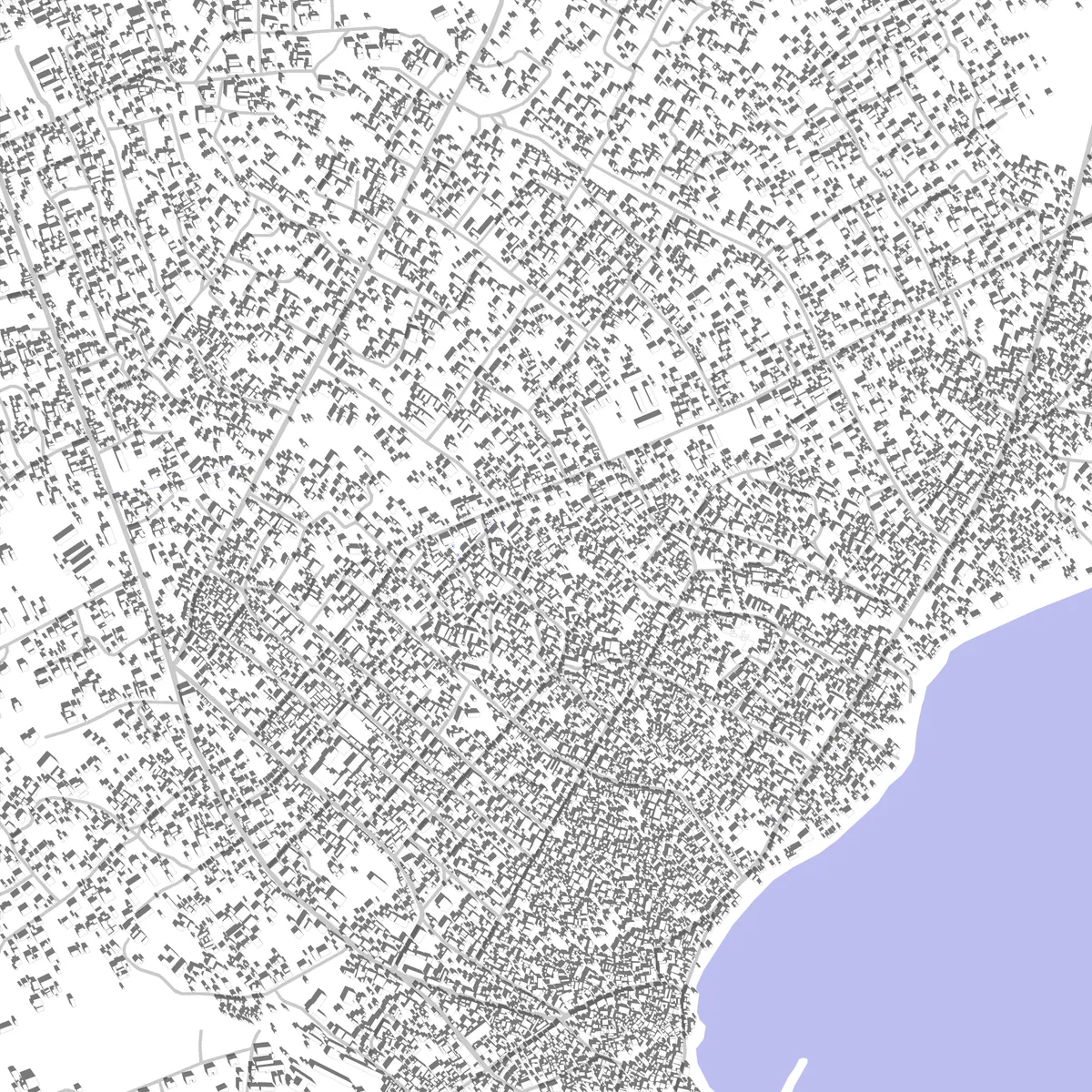 Winneba site plan (2.5 km)