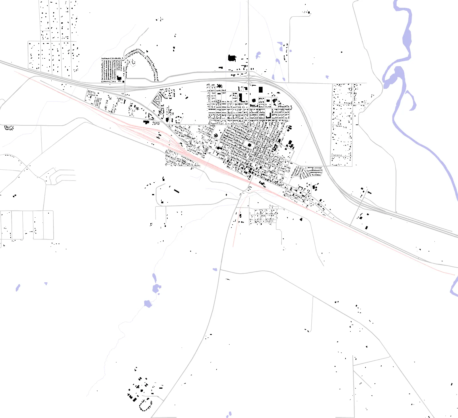 Winslow figure ground plan