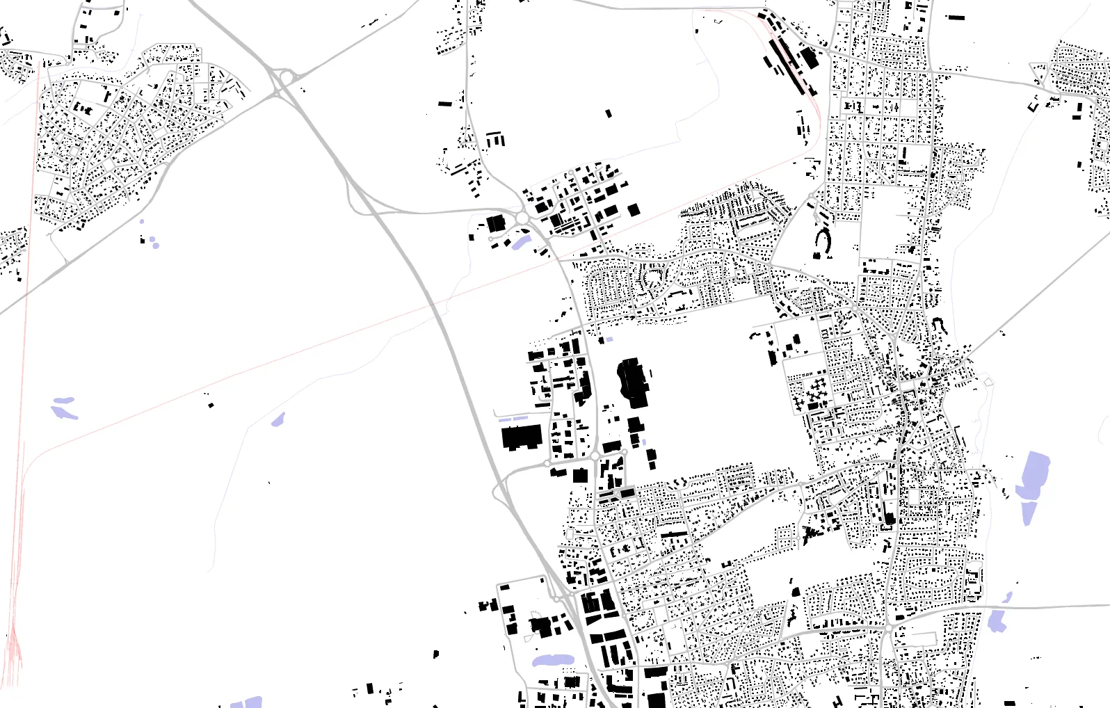 Wittenheim figure ground plan