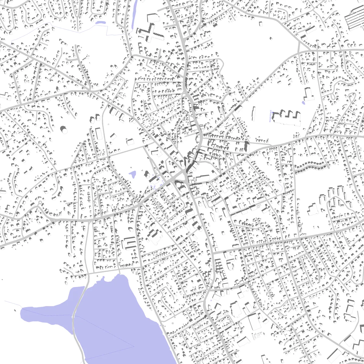 Woburn site plan (2.5 km)