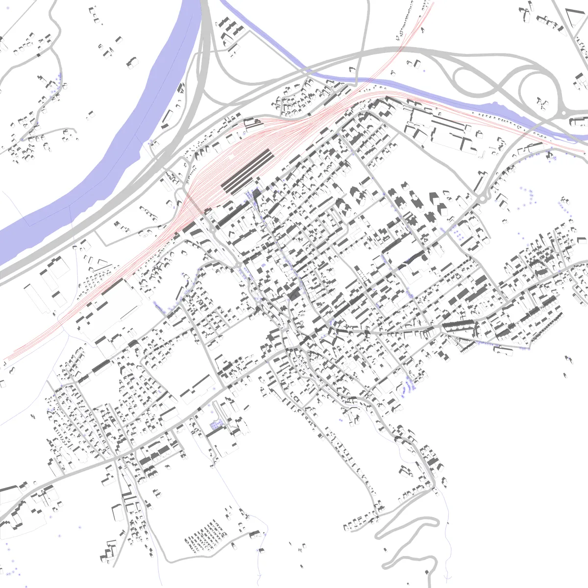 Wörgl Lageplan (2,5 km)