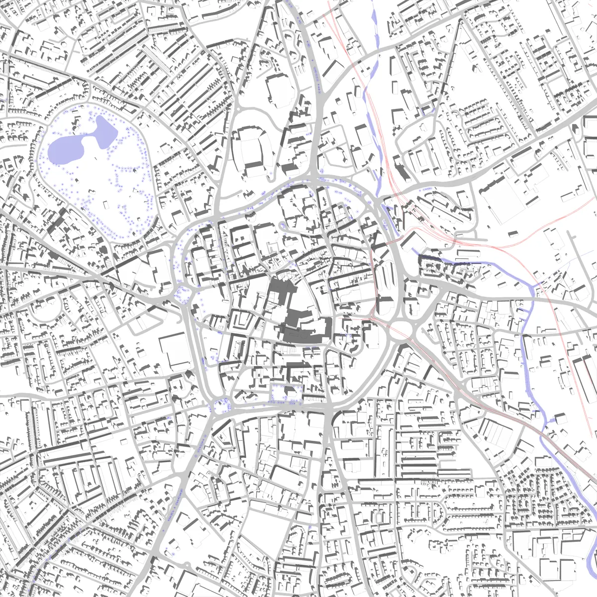 Wolverhampton site plan (2.5 km)