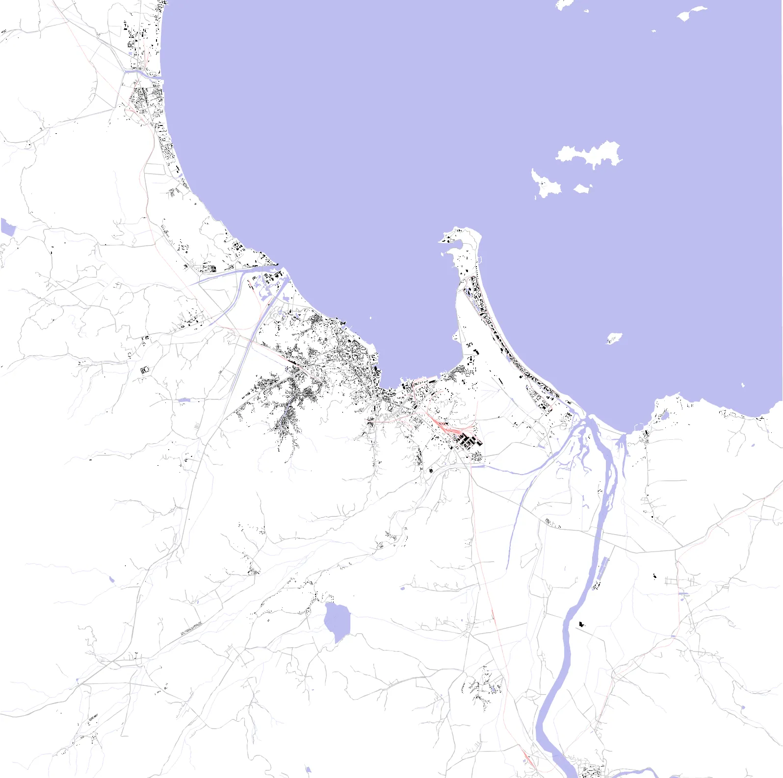 Wonsan figure ground plan
