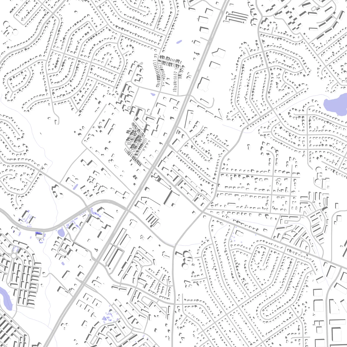 Woodbridge site plan (2.5 km)