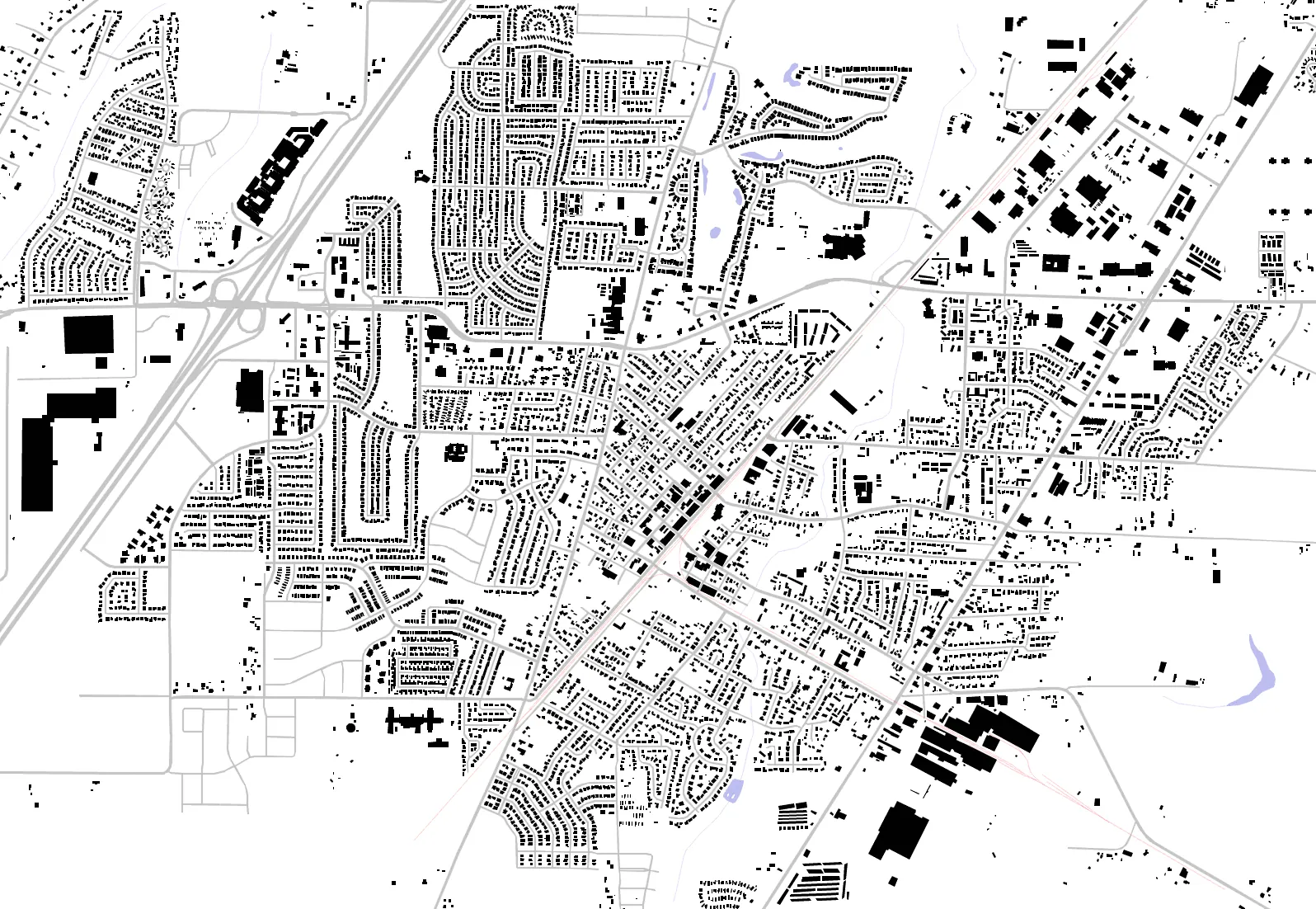 Woodburn figure ground plan