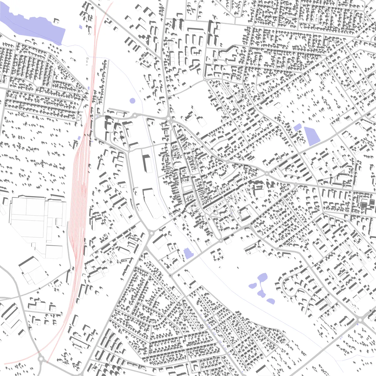 Września site plan (2.5 km)