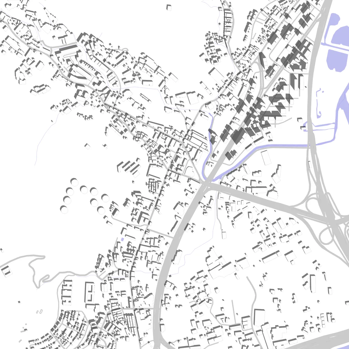 五股 基地現況圖 (2.5 km)